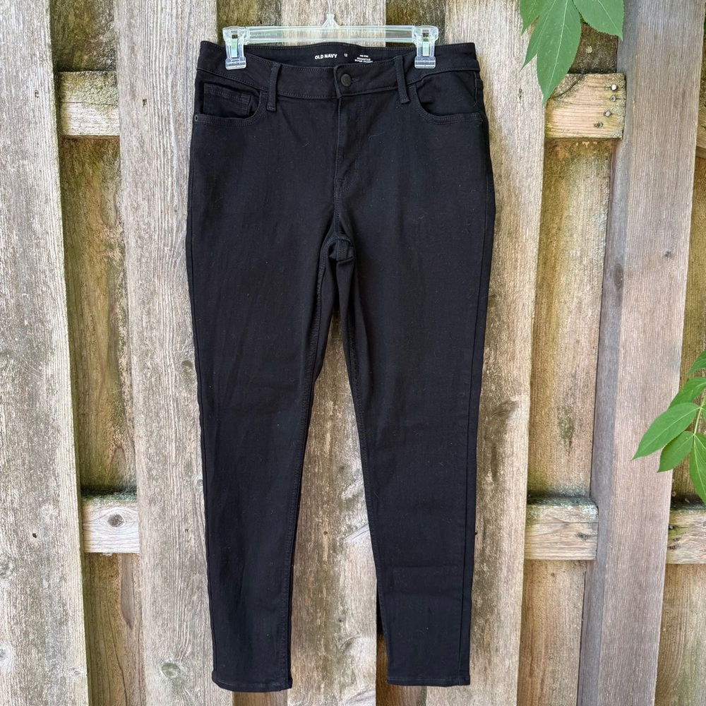 Rockstar Super Skinny Black Jeans